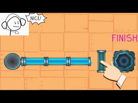 Water pipes puzzle Game