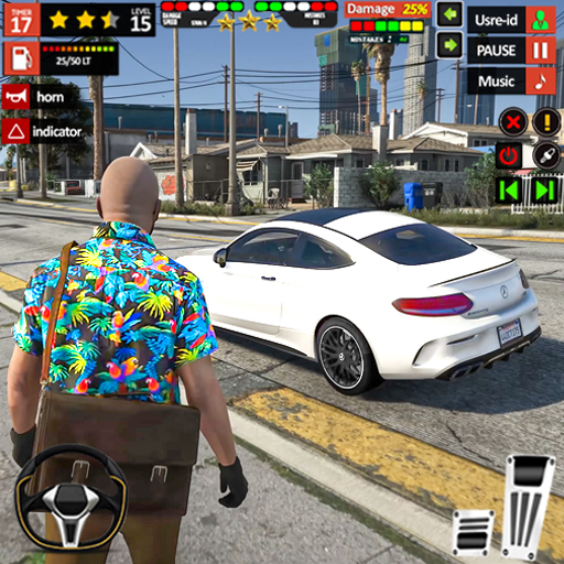 Modern Car School Driving Game