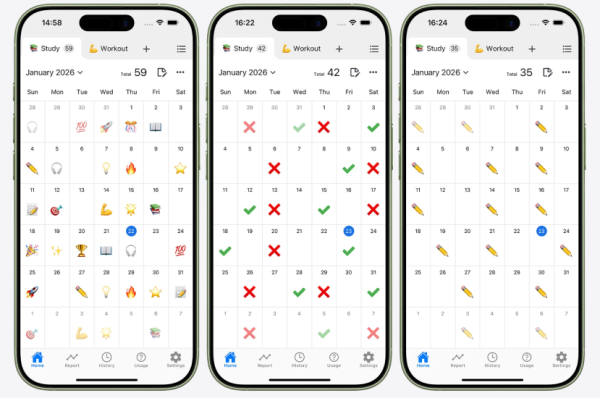 Check Calendar - Habit Tracker