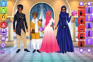 Superstar Family Dress Up Game