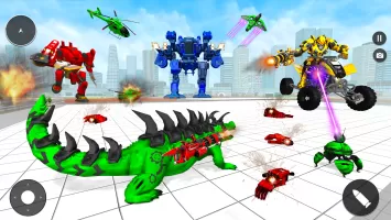 Animal Crocodile Robot Games