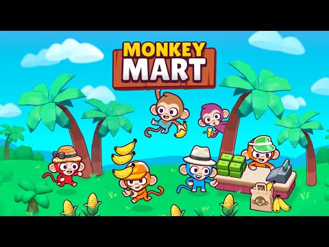 Monkey Mart: A Cute and Engaging Supermarket Management Game! Run your own supermarket NOW!