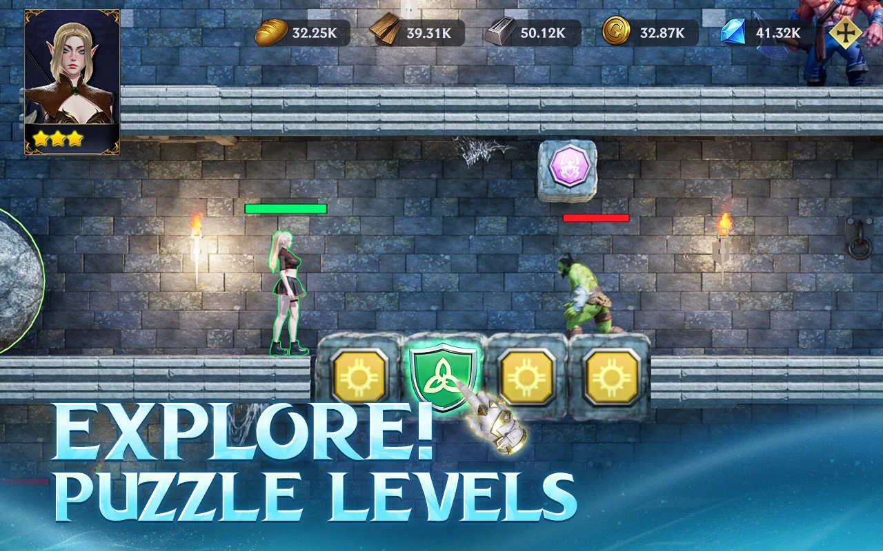 Puzzles & Conquest Gameplay Screenshot