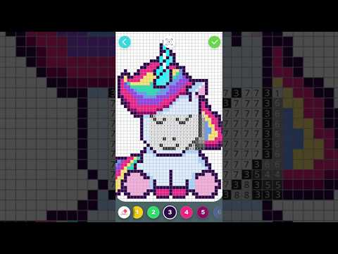 RAINBOW Color by Number | NEW Game Trailer | CrazyLabs