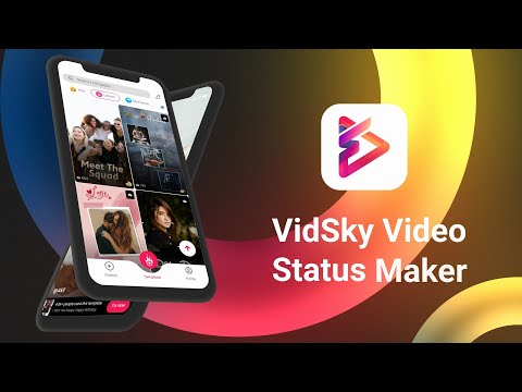 VidSky Video Status Maker App