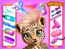 Jungle Animal Hair Salon