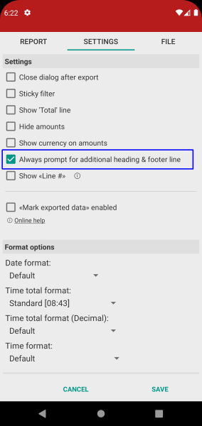 Time Recording - Timesheet App