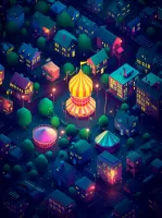 Idle Light City: Clicker Games