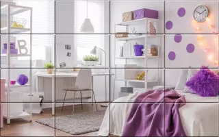 Tile Puzzle Girls Bedrooms