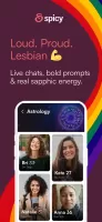 SPICY - Lesbian chat & dating