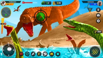 Wild Dino Hunting Jungle Games