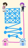 Toilet Rush Race: Draw Puzzle