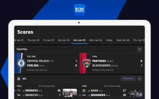 CBS Sports App