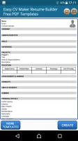 CV Maker Resume PDF Editor