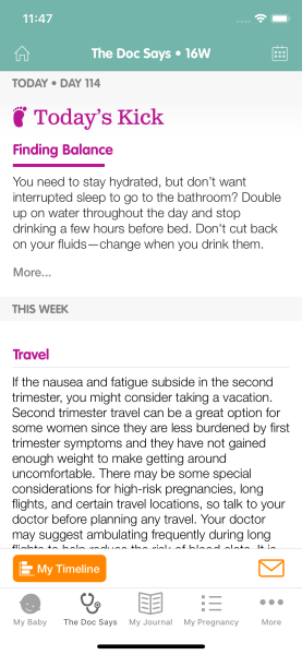 Pregnancy Tracker - Sprout