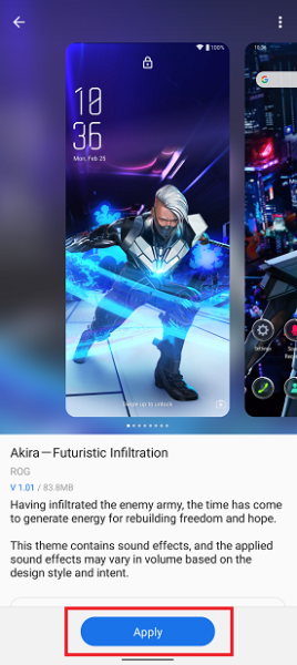 ASUS Themes – Stylish Themes