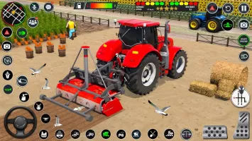 Indian Farming Tractor Game 3D