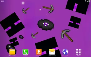 Live Minecraft Wallpaper 3D