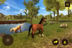Wild Horse Simulator Game