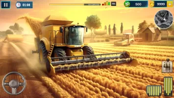 Farming Game: Tractor Driving