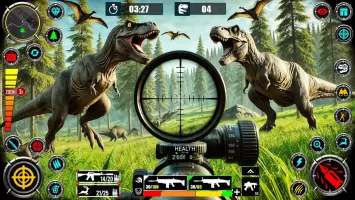 Wild Dinosaur Hunting Zoo Game