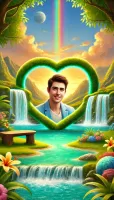 Waterfall Photo Frames Editor