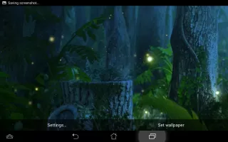 Fireflies Live Wallpaper