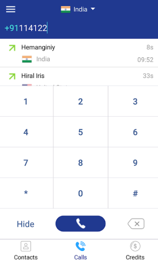 Blue Call - Global WiFi Call