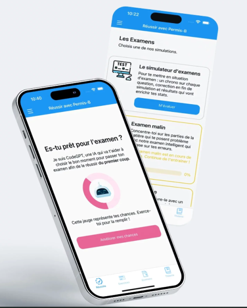 Permis-B.be | L'app officielle