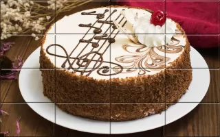 Tile Puzzle Cakes