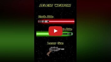 Laser saber and laser guns simulator app