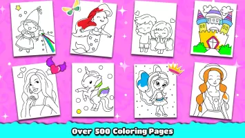 Princess Coloring Book Games