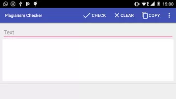 Plagiarism checker