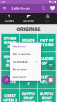 Soundboard for Battle Royale