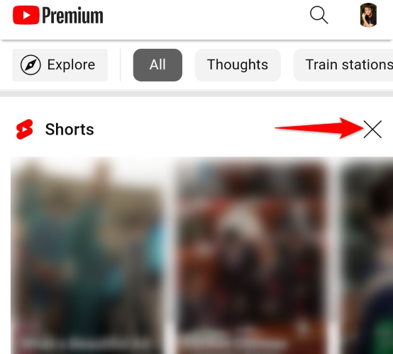 How to turn off youtube shorts?
