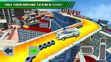 Roof Jumping Car Parking Games