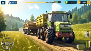 Farming Game: Tractor Driving