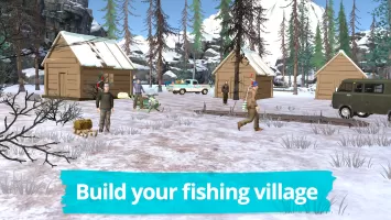 Fishing in the Winter. Lakes.