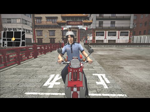 Japan Postman Moto Simulator