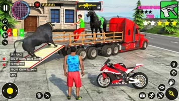 Animals Transport Truck Games
