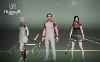 Ultimate Tennis: 3D online spo