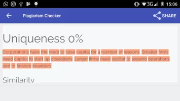 Plagiarism checker