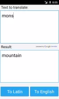 Latin English Translator