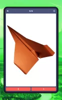 Origami aircraft, paper