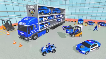 Police Vehicle Cargo Truck Sim