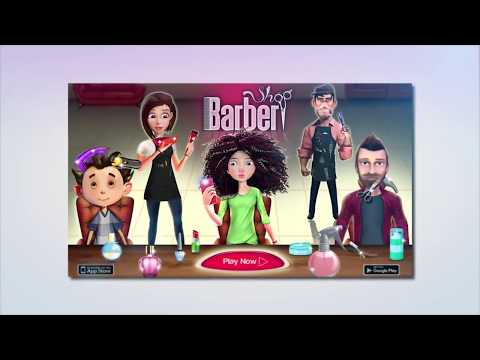 Barber Shop Hair Salon Beard Hair Cutting Games