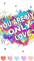 Graffiti Quote Color by number