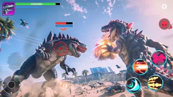 Mech War: Jurassic Dinosaur