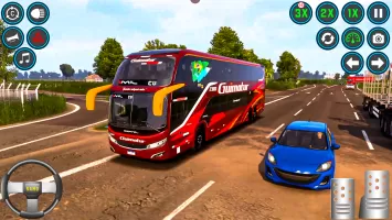 Euro Bus Driving Bus Game 3D
