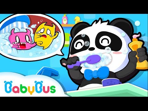 Baby Panda's Toothbrush | Bedtime Song | Kids Learning | Kids Games | Gameplay Video | BabyBus